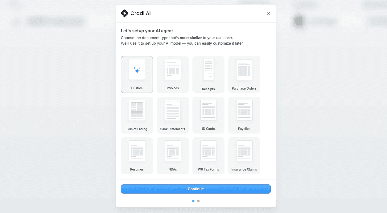 Configuring your AI agent